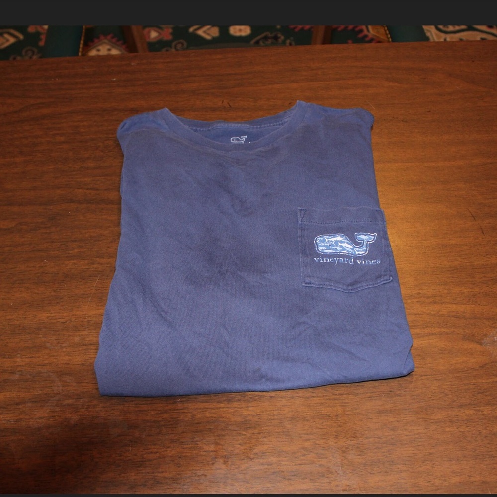 Vineyard vines whale short sleeve pocket T-shirt